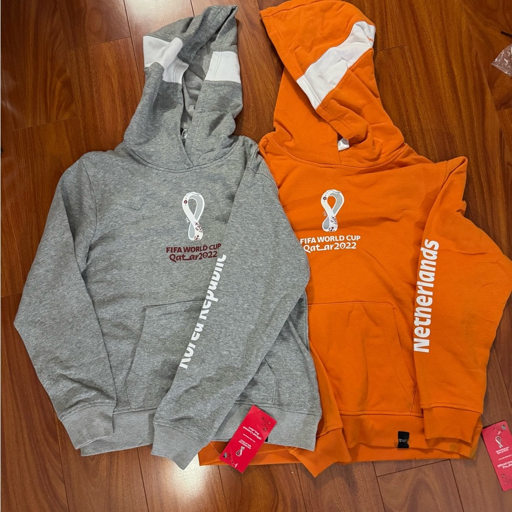 FIFA World Cup Qatar 2022 Hoodies South Korea and Netherlands Bundle